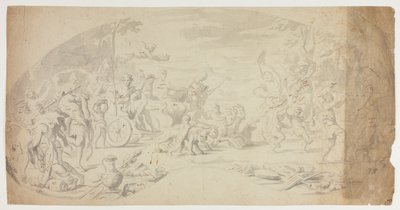 Triumf Bachusa i Ariadny autorstwa Annibale Carracci