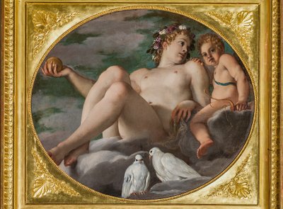 Wenus i Kupidyn autorstwa Annibale Carracci