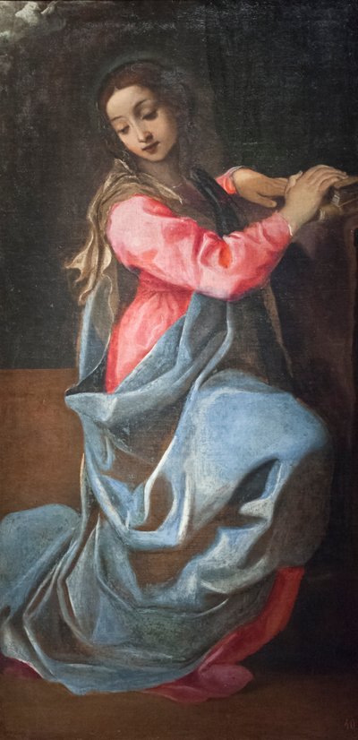 Dziewica Zwiastowania autorstwa Annibale Carracci