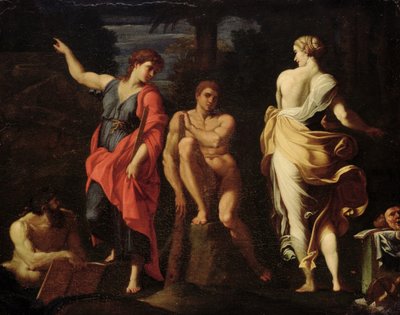 Herkules na rozdrożu autorstwa Annibale Copy Carracci