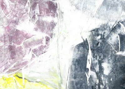 Kolorowa, fakturowa abstrakcja autorstwa Annick
