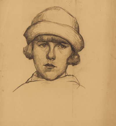portret dziewczyny autorstwa Anny Dollschein