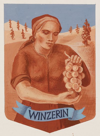 winiarz autorstwa Anny Dollschein