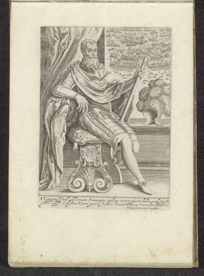 Admirał Sebastiano Vernier en de Slag bij Lepanto Scenes uit het Venetiaanse leven (tytuł serii) Habiti d