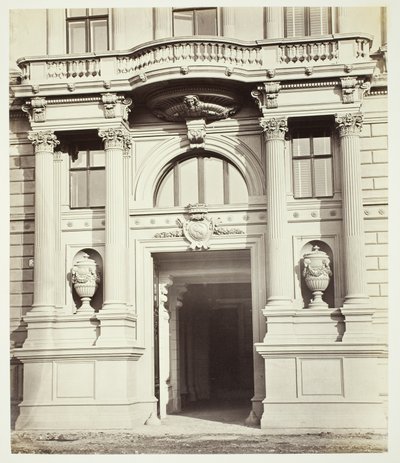 Albrechtsgasse nr 3, portal w rezydencji Friedricha Rittera von Schey autorstwa Anonymous
