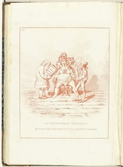Barensnood van de Nationale Conventie, 1795 Narodowa Konwencja Batawska narodzin Konstytucji (tytuł na przedmiocie) Hollandia Regenerata (włoska kopie) (tytuł serii) Odrodzenie Holandii: lustro do wszystkich odrodzonych narodów (poważne autorstwa Anonymous