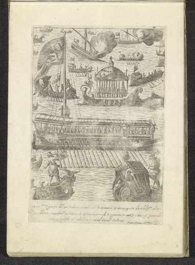 Bucintoro en andere schepen te Venetië Scenes uit het Venetiaanse leven (tytuł serii) Habiti d