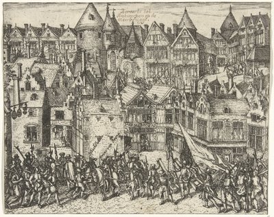 Zamieszki kalwińskie w Antwerpii, 1567 autorstwa Anonymous