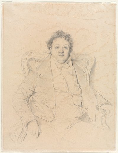 Charles Thevenin, według Ingres autorstwa Anonymous