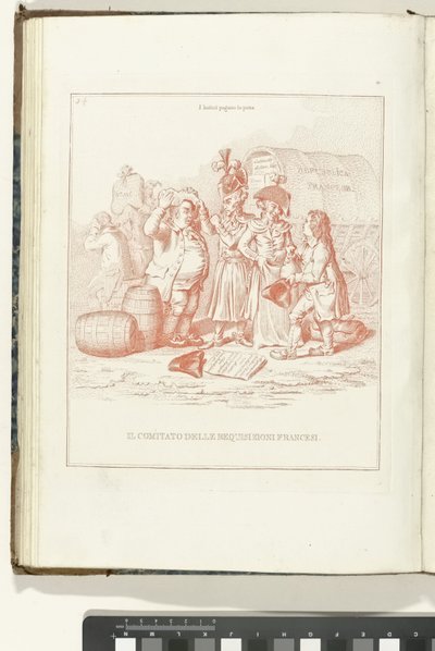 Comité van Franse Rekwisities, 1795 Francuski Komitet ds. Rekwizycji (tytuł dotyczący przedmiotu) Hollandia Regenerata (włoska kopie) (tytuł serii) Odrodzenie Holandii: spechio do wszystkich odrodzonych ludów (tytuł serii na obiekcie) autorstwa Anonymous