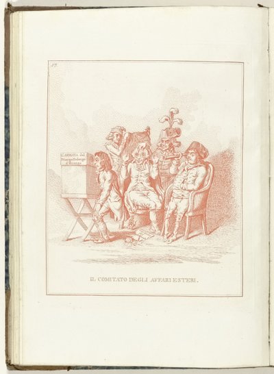 Comité voor Buitenlandse Zaken, 1795 Komisja Spraw Zagranicznych (tytuł przedmiotu) Hollandia Regenerata (włoska kopie) (tytuł serii) Odrodzenie Holandii: spechio do wszystkich odrodzonych ludów (tytuł serii na obiekcie) autorstwa Anonymous