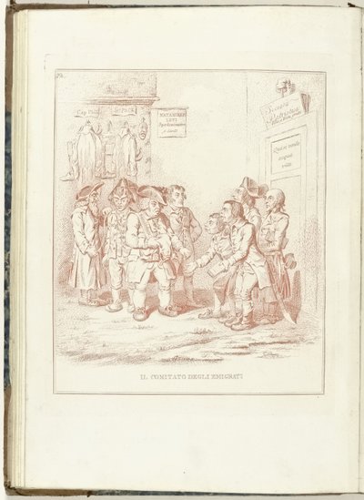 Comité voor Uitgewekenen, 1795 Komitet Emigrantów (tytuł na przedmiocie) Hollandia Regenerata (włoska kopie) (tytuł serii) Odrodzenie Holandii: spechio do wszystkich odrodzonych ludów (tytuł serii na obiekcie) autorstwa Anonymous