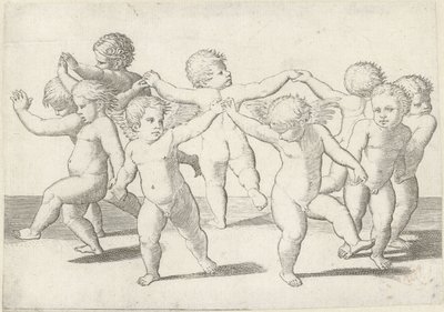 taniec putti autorstwa Anonymous