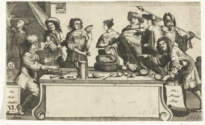 Od Fransmana i Hollandera, 1673 Frans-man Hollander / Le Francois L
