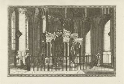 Grób Wilhelma Orańskiego, 1623 autorstwa Anonymous