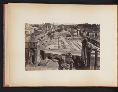 Forum Romanum w Rzymie, Włochy Forum Romanum (tytuł na obiekcie) autorstwa Anonymous