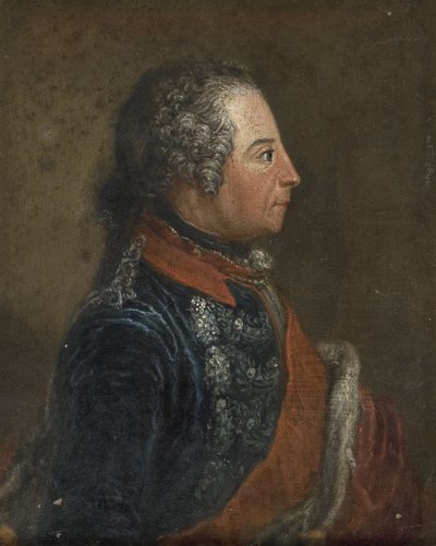 Fryderyk II Wielki (1712-86), król pruski autorstwa Anonymous
