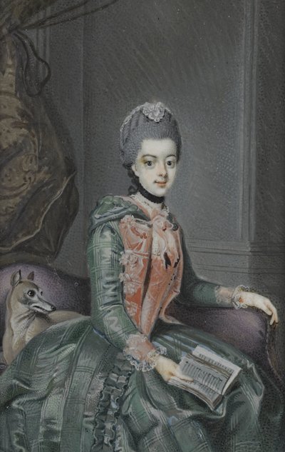 Frederika Sophia Wilhelmina (1751-1820), księżna Prus. Żona księcia Willema V autorstwa Anonymous