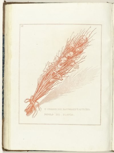 Gesel van de Provisionele Representanten van het Volk van Holland, 1795 Związek Przedstawicieli Ludowych Holandii (tytuł na przedmiocie) Hollandia Regenerata (włoska kopie) (tytuł serii) Odrodzenie Holandii: lustro dla wszystkich narodów autorstwa Anonymous