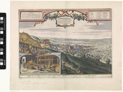 Widok na Medlinga/Mödling autorstwa Anonymous