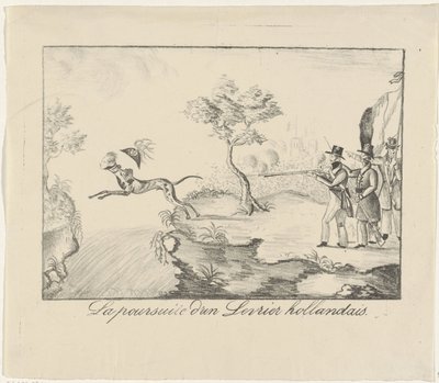 Polowanie na charta, 1830 La poursuite d