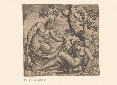 Jowisz i Antiope autorstwa Anonymous