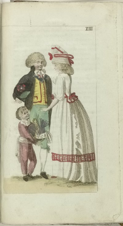 Gabinet Mody i Smaku 1791, pl. XIII autorstwa Anonymous
