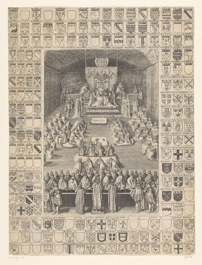 Karol I otwiera sesję parlamentu, 1628 autorstwa Anonymous