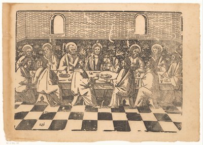Ostatnia Wieczerza autorstwa Anonymous