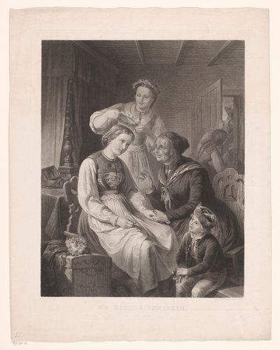 Le Suprême Bon Ton, 1800-1815, nr 21: Elegancki u swojego kowala autorstwa Anonymous