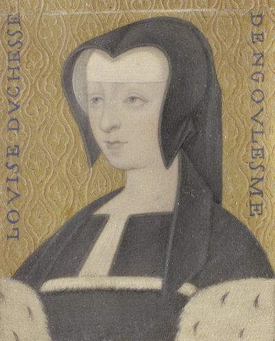 Louise Savoy (1467-1531), księżna Angoulême, matka Franciszka I autorstwa Anonymous