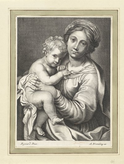 Maryja z dzieckiem autorstwa Anonymous