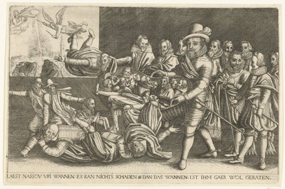 Mauryci oddzielający pszenicę od plew, 1618 autorstwa Anonymous