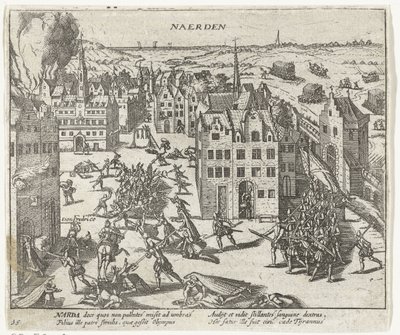 Morderstwo przez Hiszpanów w Naarden, 1572 autorstwa Anonymous