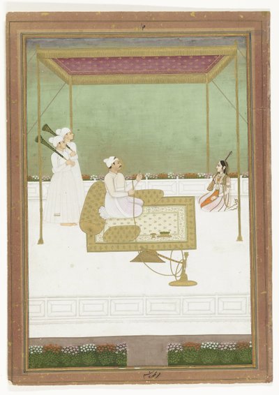 Nawab Mir Qasim Ali Khan z Bengalu autorstwa Anonymous