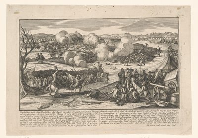 Poddanie generała Burgoyne generałowi Gatesowi 17 października 1777 r autorstwa Anonymous
