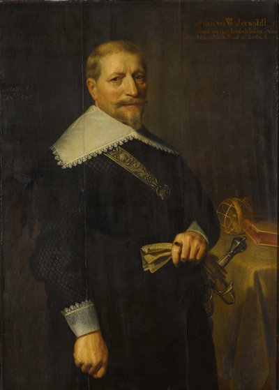 Portret Adama van Westerwolta (1580-1639) autorstwa Anonymous