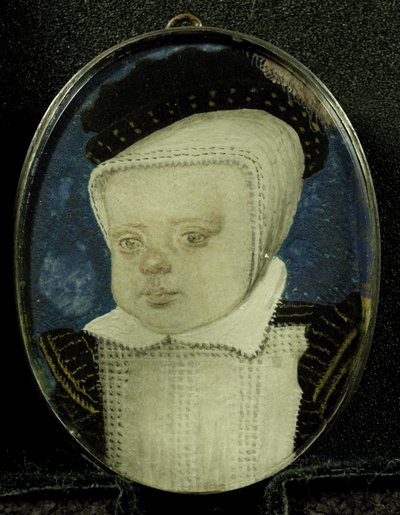 Portret Edwarda VI (1537-53), przyszłego króla Anglii, jako dziecko autorstwa Anonymous