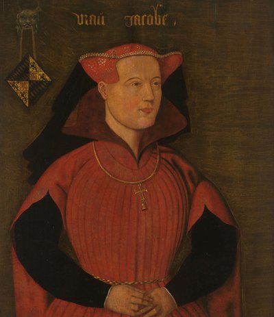 Portret Jakuba Bawarskiego, hrabiny Holandii i Zelandii (Jacqueline, hrabina Hainaut) autorstwa Anonymous