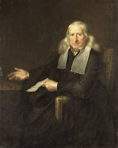Portret Jana van Lennepa Starszego (1634-1711). Amsterdamski handlarz jedwabiem, złotem i srebrem i kolekcjonerem dzieł sztuki autorstwa Anonymous