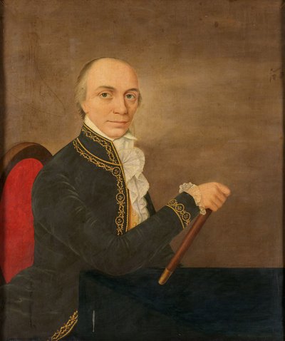 Portret Johannesa Siberga, Generalnego Gubernatora Holenderskich Indii Wschodnich autorstwa Anonymous