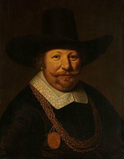 Portret Joosa van Trappena, zwanego Banckert, wiceadmirała Zelandii autorstwa Anonymous