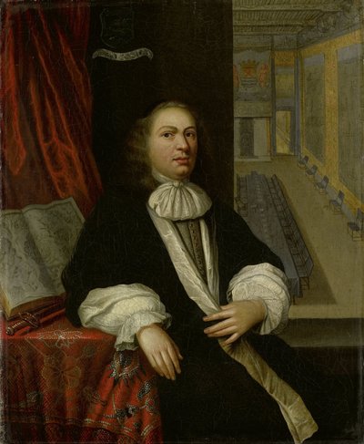 Portret Justusa de Huyberta, urzędnika stanów Zeeland i Admiralicji autorstwa Anonymous