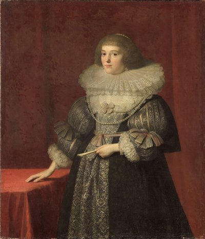 Portret Urszuli (1594-1657), hrabiny Solms-Braunfels autorstwa Anonymous