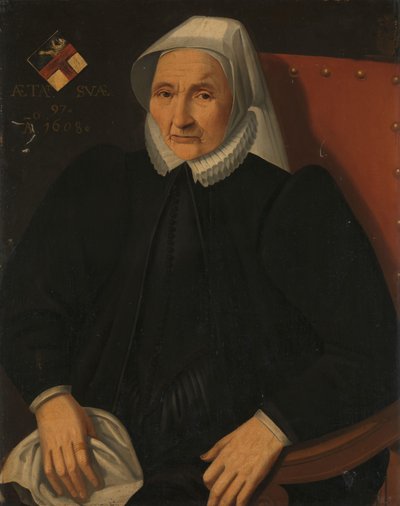 Portret starszej pani z rodziny Haling autorstwa Anonymous