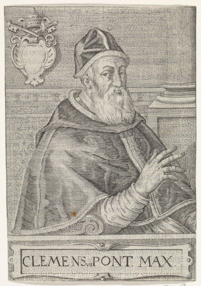 Portret papieża Klemensa VII autorstwa Anonymous