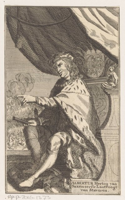 Portret Albrechta III, księcia Saksonii autorstwa Anonymous