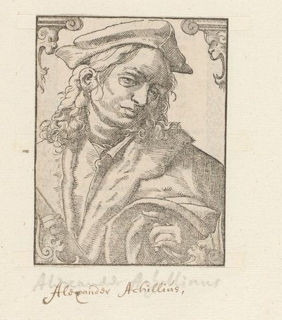 Portret Alessandro Achillini autorstwa Anonymous