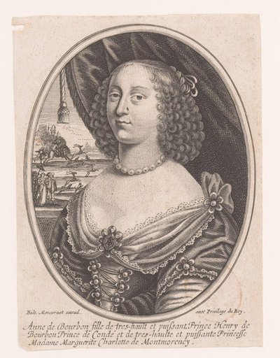 Portret Anny Genowewy z Bourbon-Condé autorstwa Anonymous