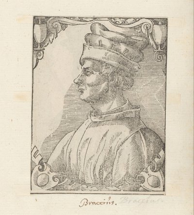 Portret van Braccio da Montone autorstwa Anonymous